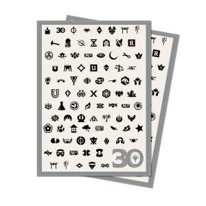 ULTRA PRO - 30th Anniversary 105ct APEX DECK PROTECTOR® Sleeves for Magic: The Gathering