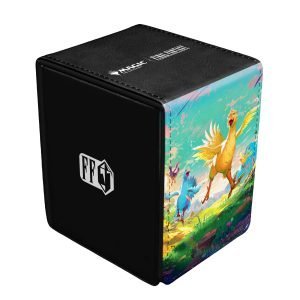 Ultra Pro - Final Fantasy Alcove Flip Deck Box Premium for MtG - Chocobo