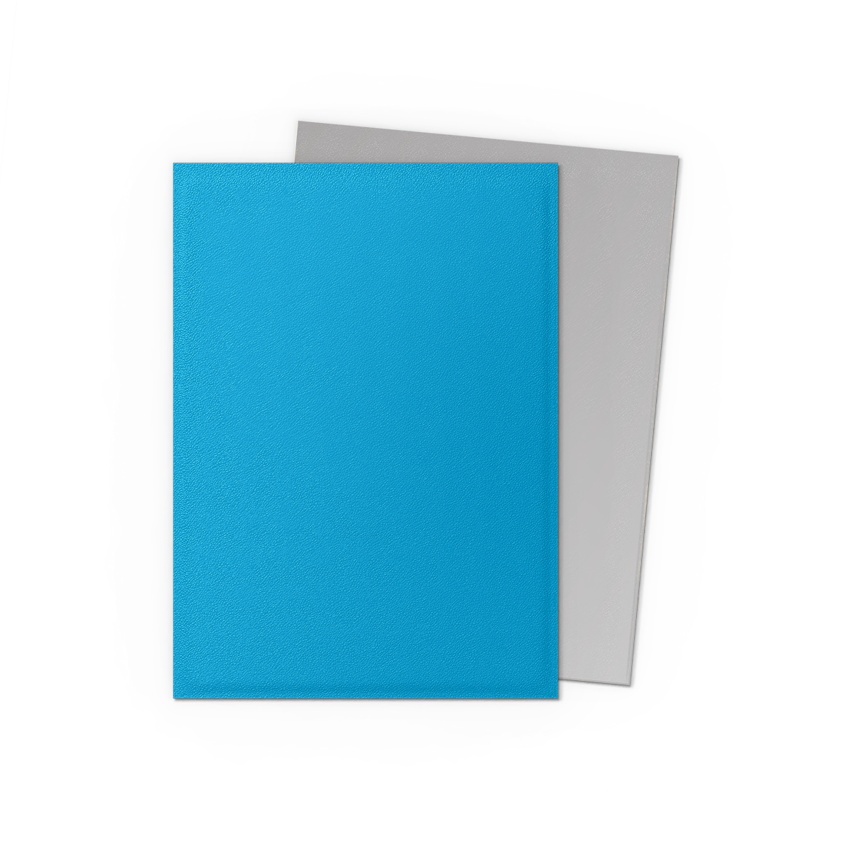 Dragon Shield - Standard Size Dual Matte Sleeves (100 Sleeves) - Sky Blue & Silver - Imagen 2