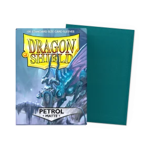 Dragon Shield - Standard Sleeves Matte (100 Sleeves) - Petrol
