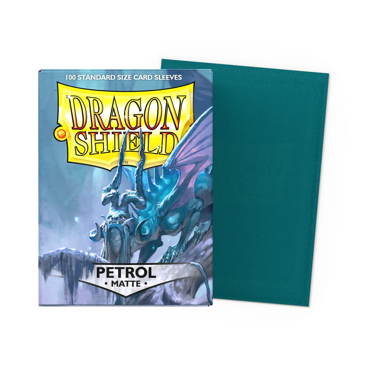 Dragon Shield - Standard Sleeves Matte (100 Sleeves) - Petrol