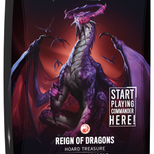 MTG Foundations Commander Deck Reign of Dragons Inglés