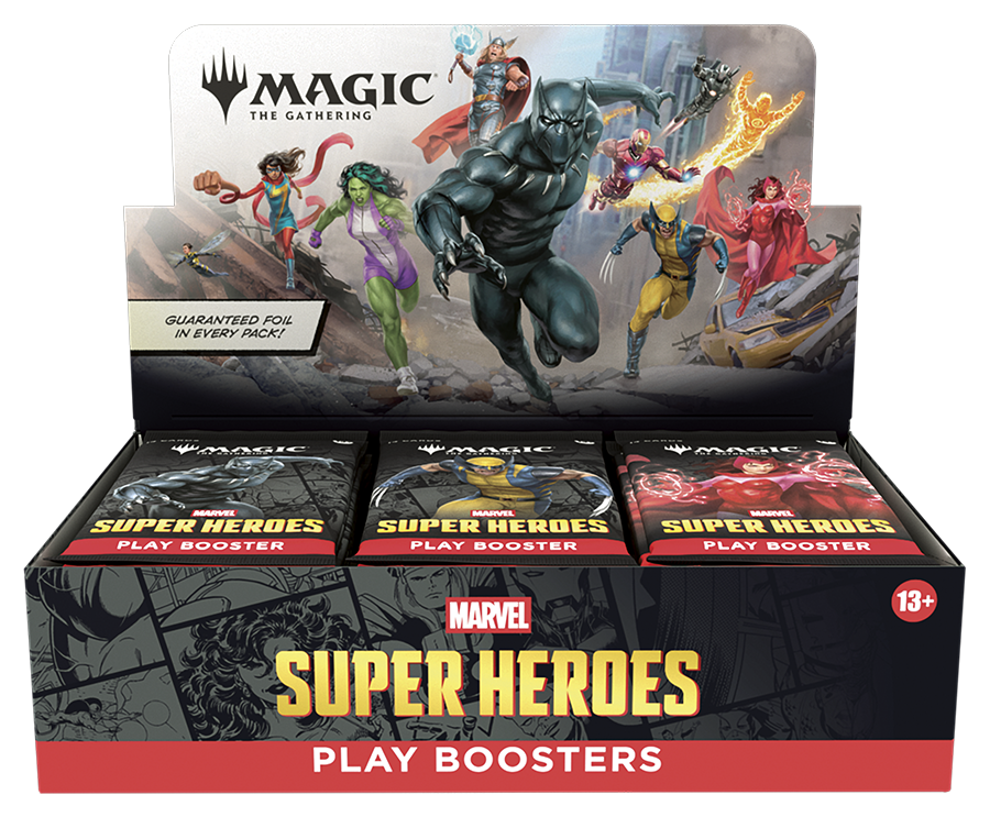MtG - Marvel Super Heroes Play Booster Box - English - Imagen 2