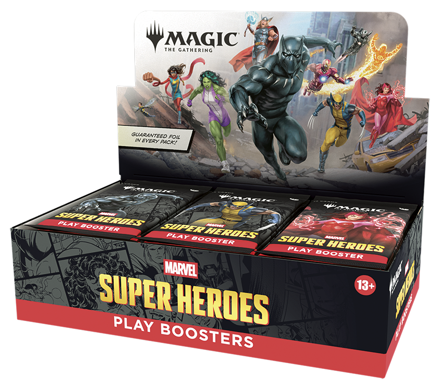 MtG - Marvel Super Heroes Play Booster Box - English - Imagen 3
