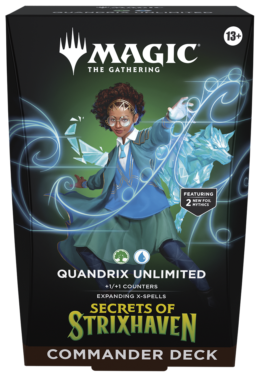 MtG - Secrets of Strixhaven Commander Deck - Quandrix Unlimited - Imagen 2