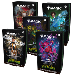 MtG - Secrets of Strixhaven Commander Deck - English - Set (Pack de 5)