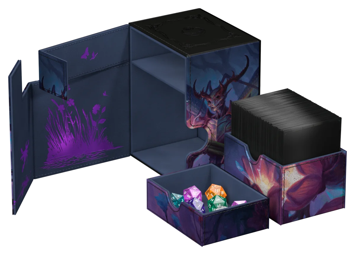 Ultimate Guard - Flip'n'Tray 133+ Xenoskin Magic: The Gathering "Lorwyn Eclipsed" - Bitterbloom Bearer - Imagen 5