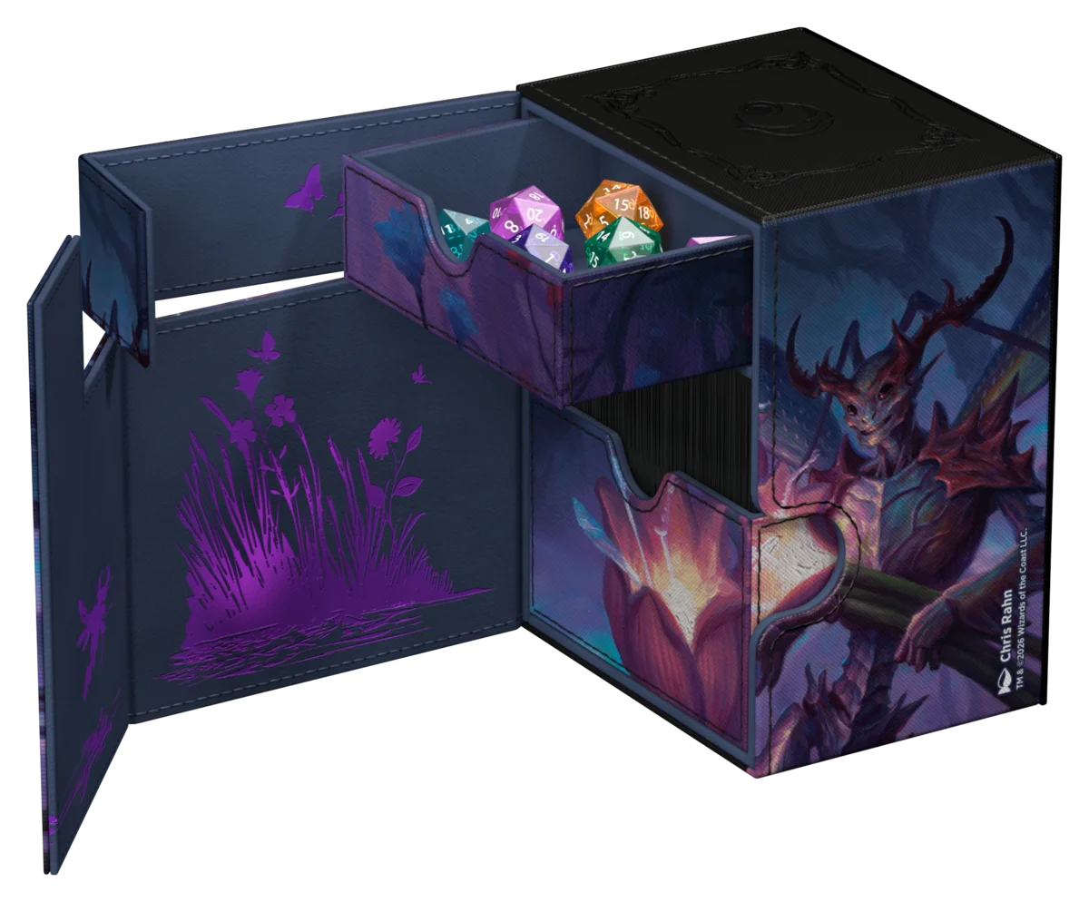Ultimate Guard - Flip'n'Tray 133+ Xenoskin Magic: The Gathering "Lorwyn Eclipsed" - Bitterbloom Bearer - Imagen 2