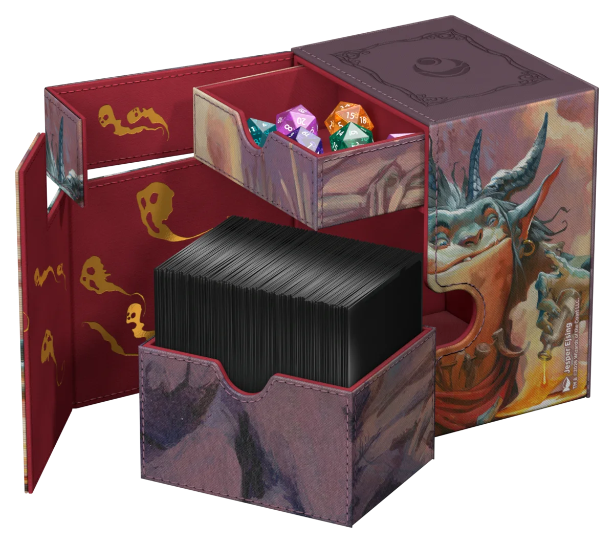 Ultimate Guard - Flip'n'Tray 133+ Xenoskin Magic: The Gathering "Lorwyn Eclipsed" - Grub, Storied Matriarch - Imagen 6