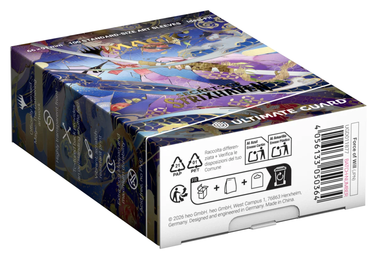 Ultimate Guard Art Sleeves MtG «Secrets of Strixhaven» - Force of Will (JPN) - Imagen 5