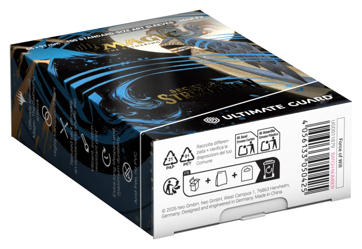 Ultimate Guard Art Sleeves MtG «Secrets of Strixhaven» - Force of Will - Imagen 5