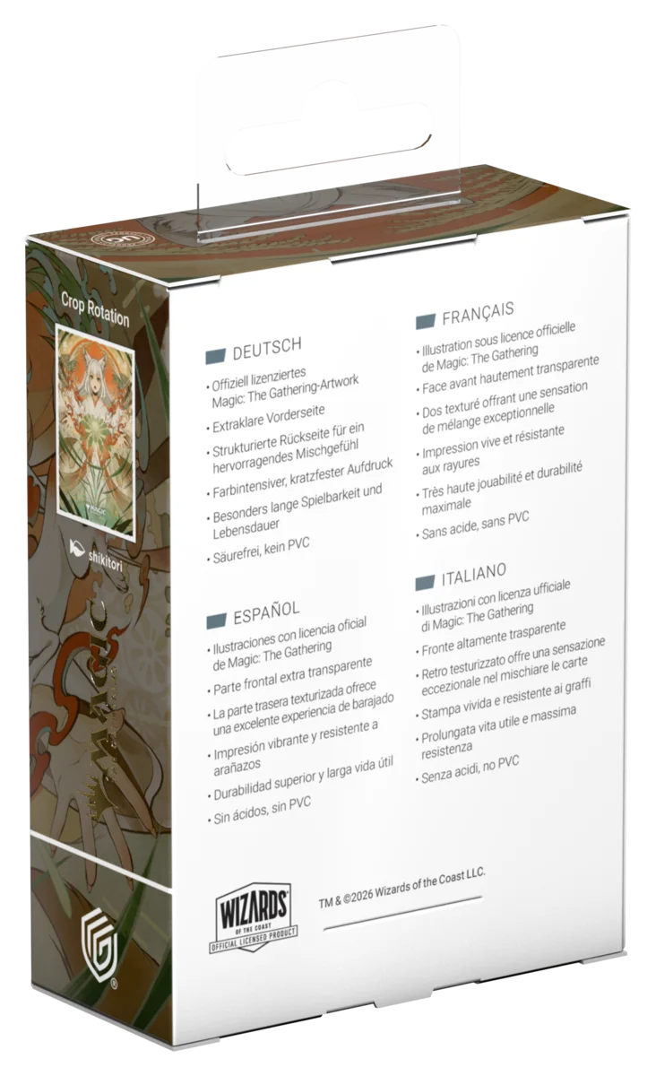 Ultimate Guard Art Sleeves MtG «Secrets of Strixhaven» - Crop Rotation - Imagen 4