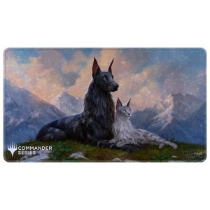 Commander Series #8 Rin and Seri, Inseparable HOLOFOIL® Playmat for Magic: The Gathering