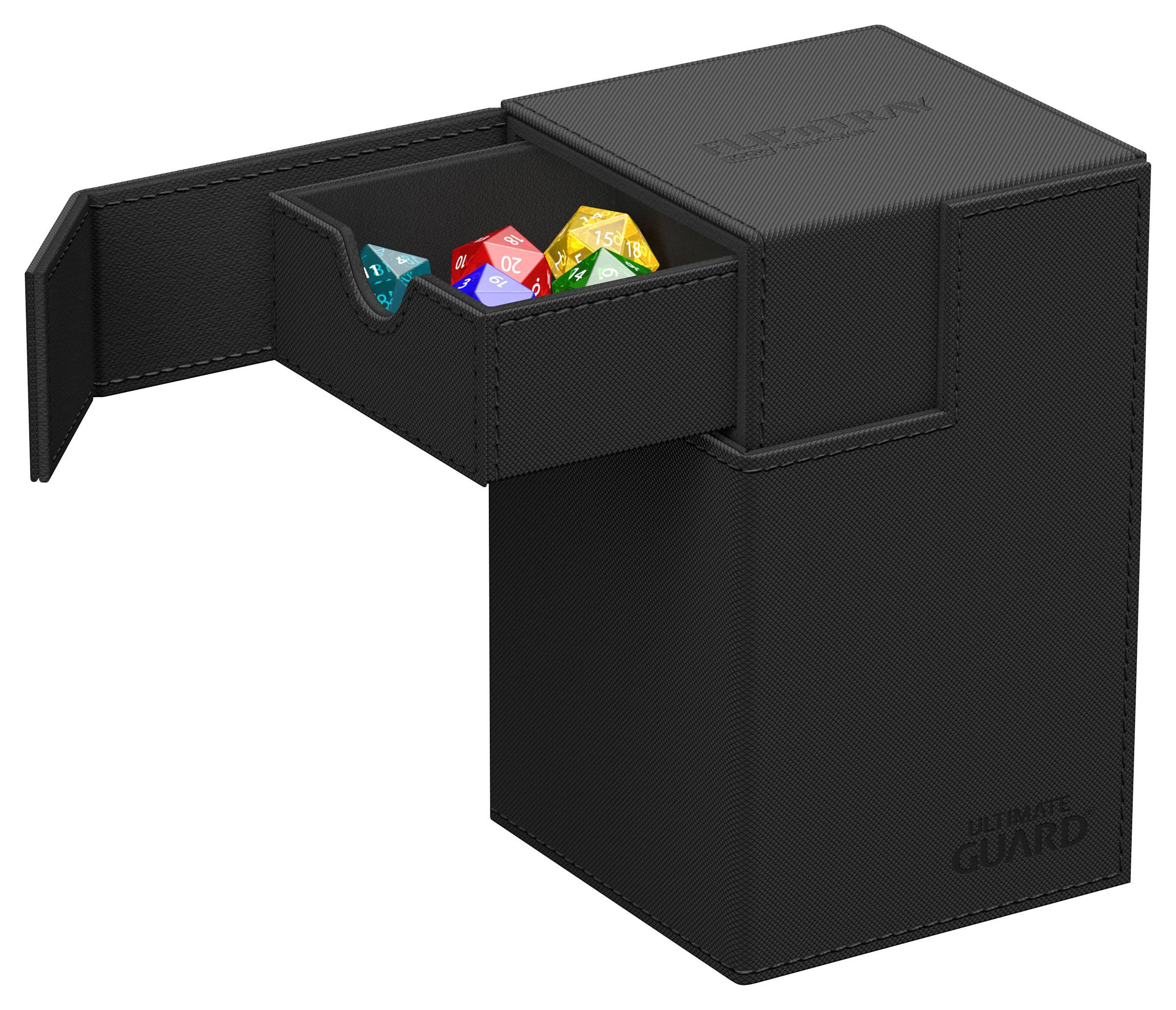 Ultimate Guard - Flip`n`Tray 100+ XenoSkin Monocolor - Black - Imagen 2