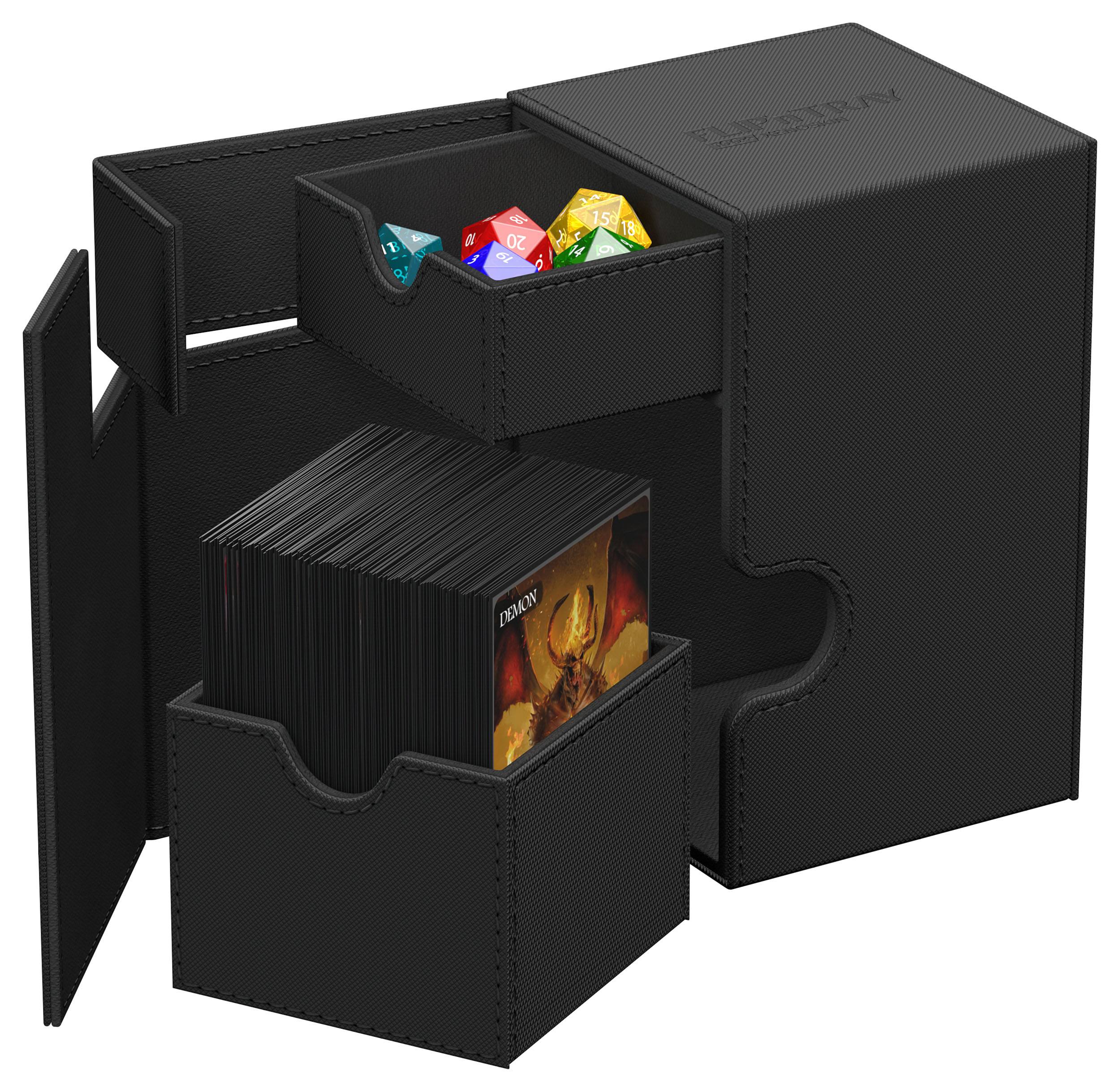 Ultimate Guard - Flip`n`Tray 100+ XenoSkin Monocolor - Black - Imagen 6