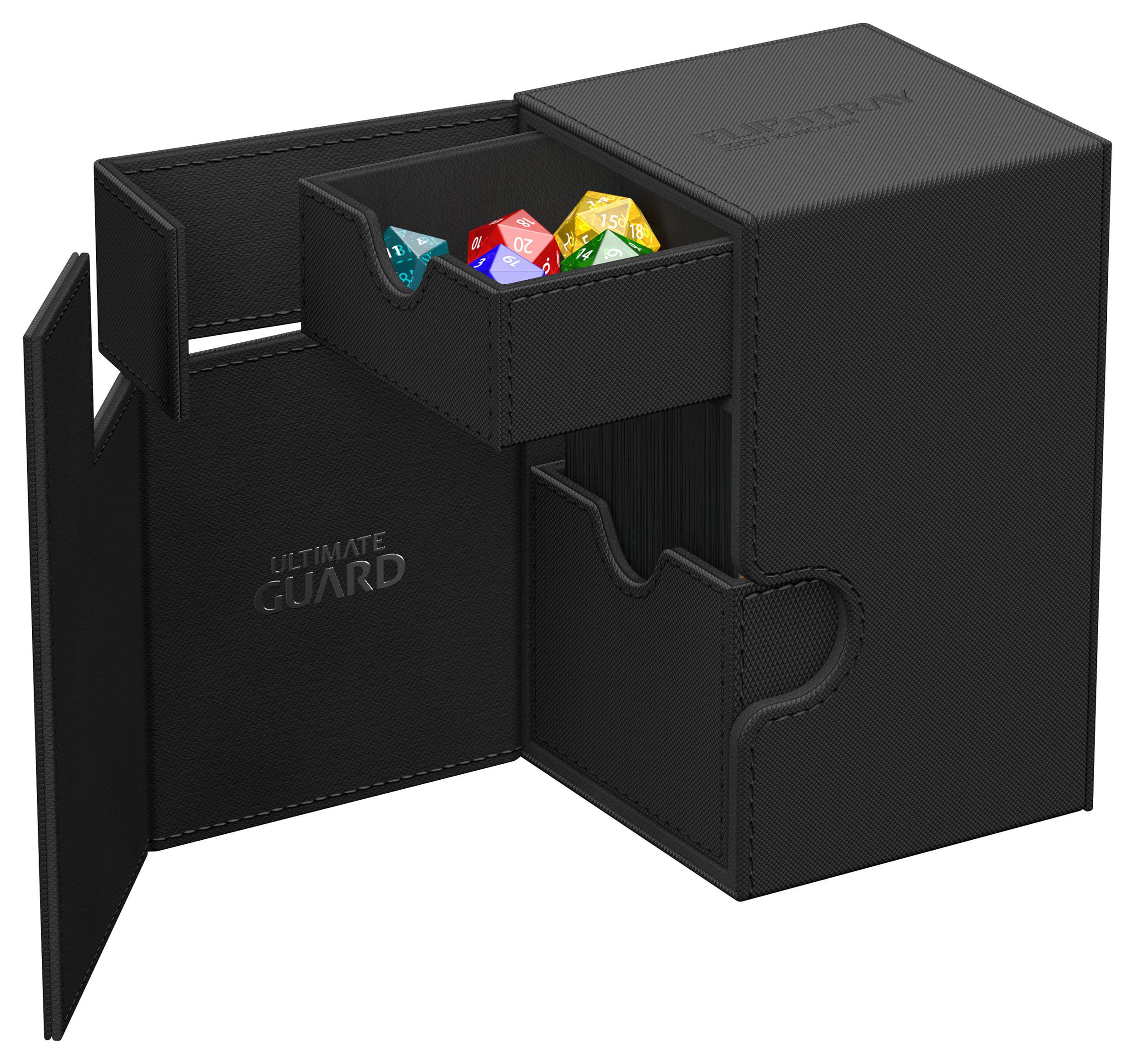 Ultimate Guard - Flip`n`Tray 100+ XenoSkin Monocolor - Black - Imagen 5