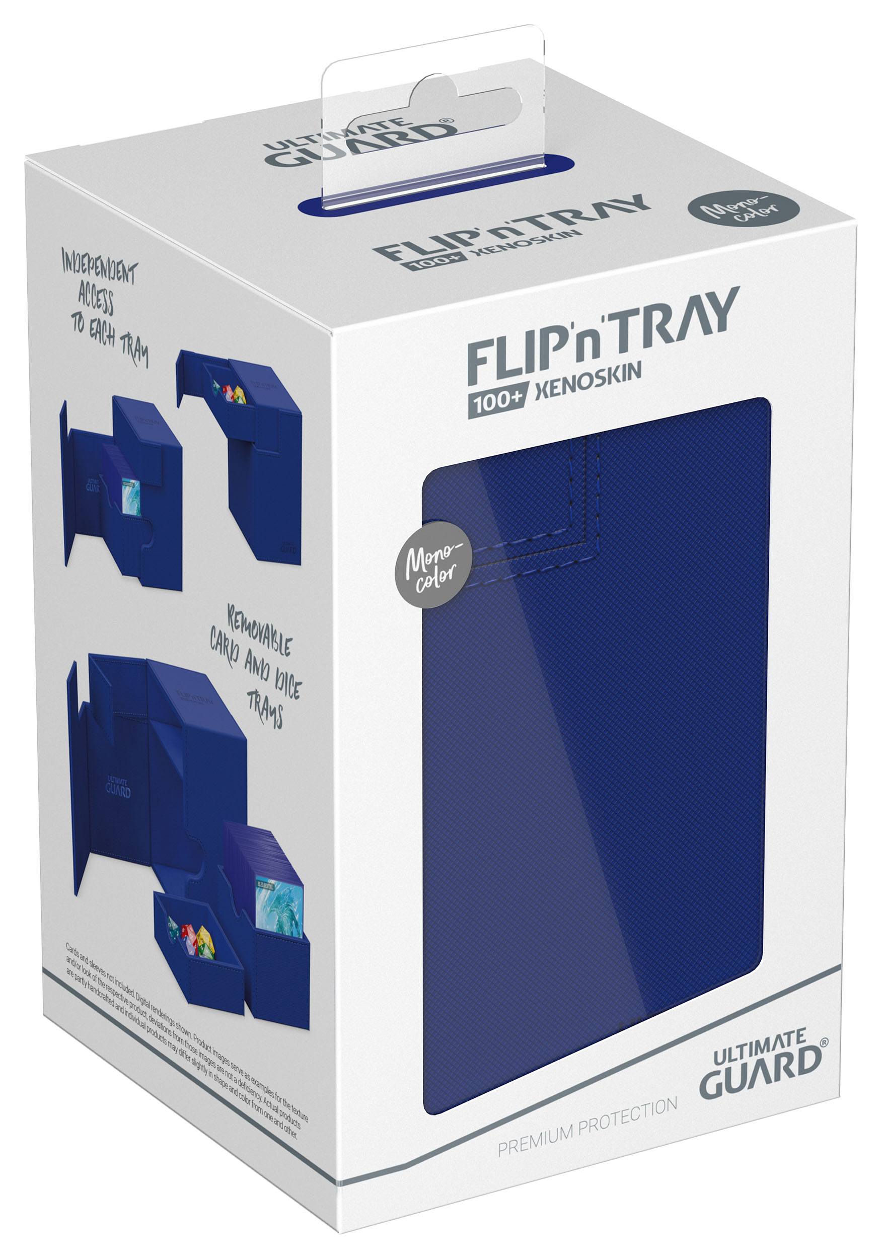 Ultimate Guard - Flip`n`Tray 100+ XenoSkin Monocolor - Blue - Imagen 4