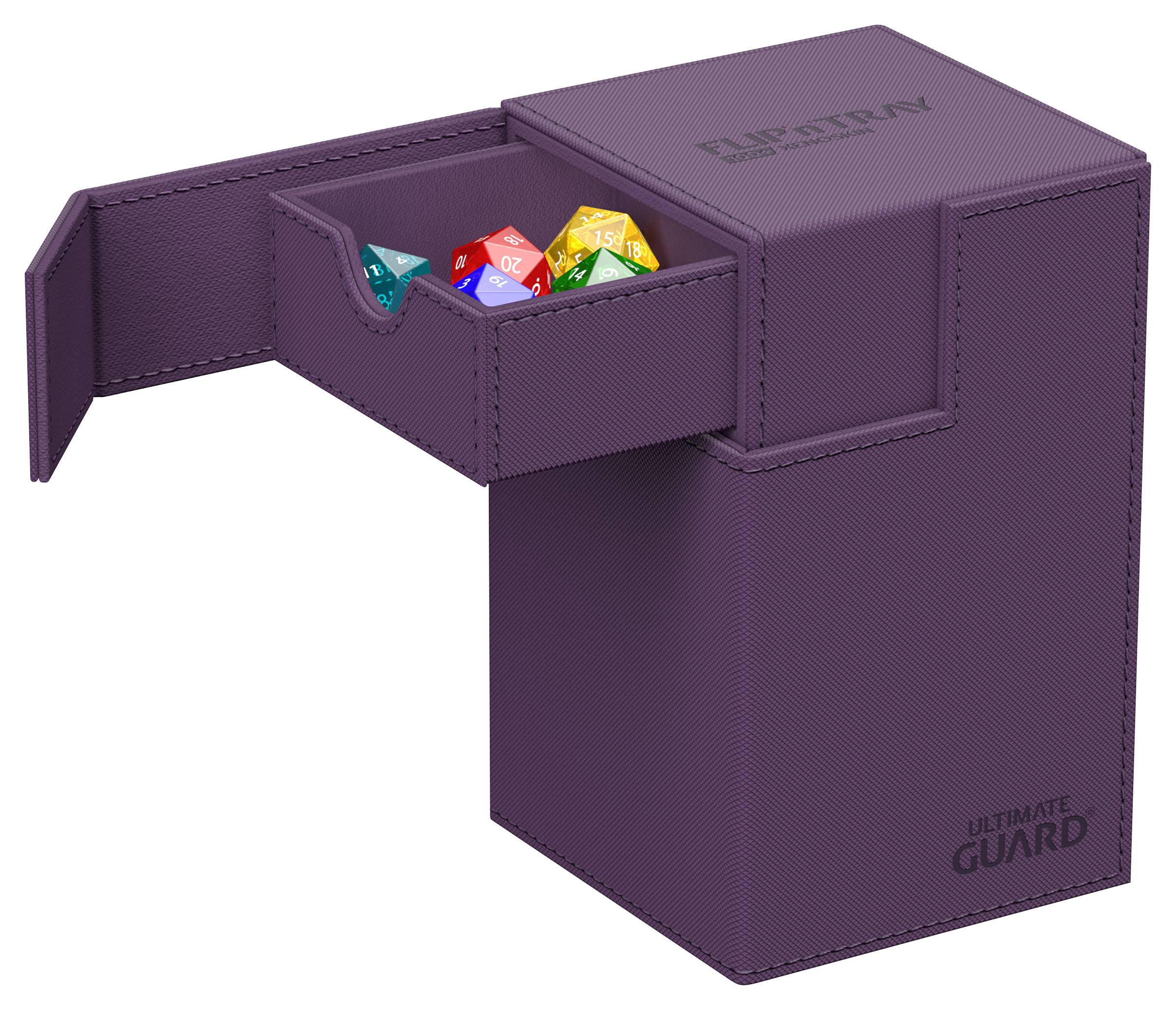 Ultimate Guard - Flip`n`Tray 100+ XenoSkin Monocolor - Purple - Imagen 2