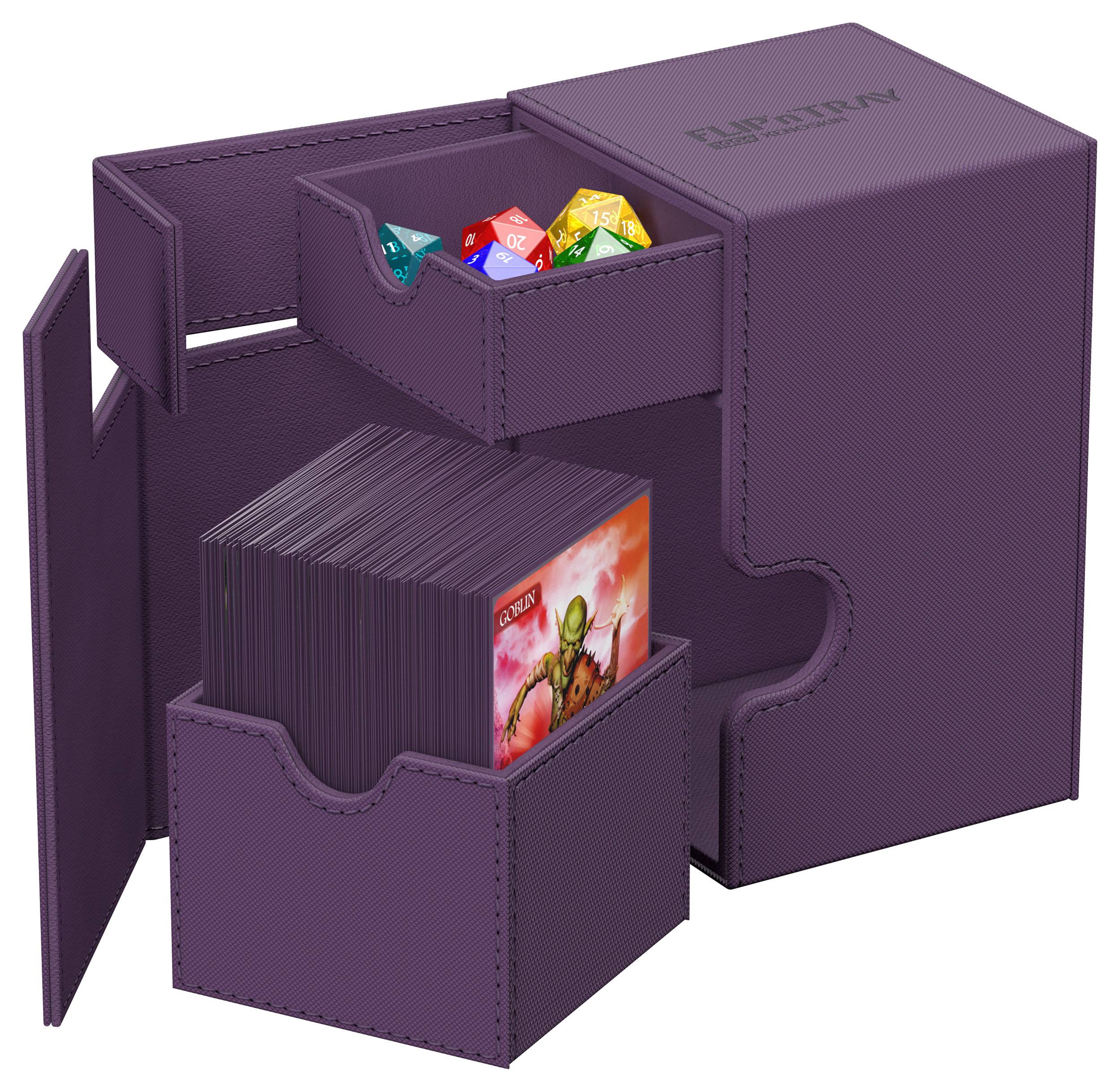 Ultimate Guard - Flip`n`Tray 100+ XenoSkin Monocolor - Purple - Imagen 6