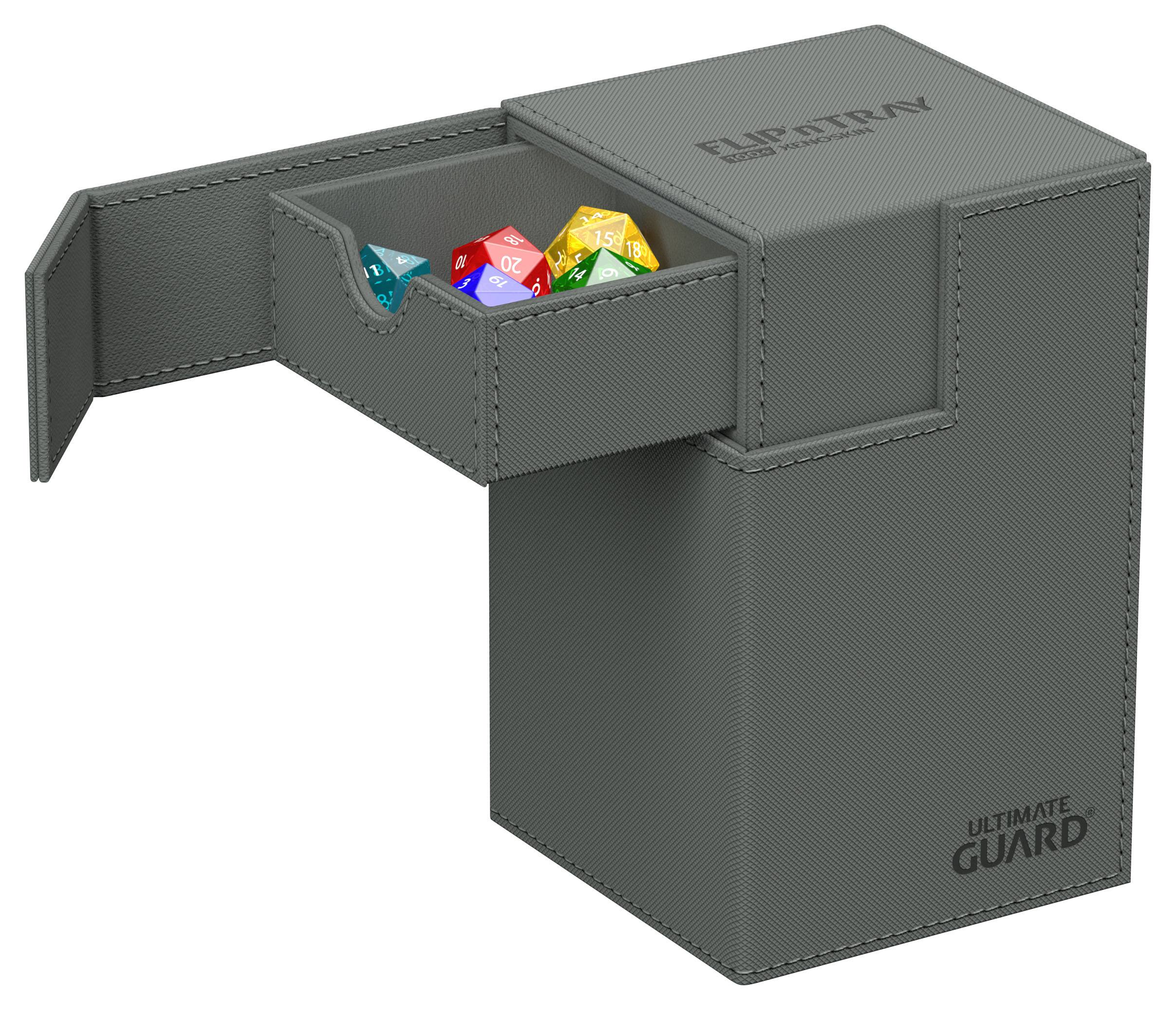 Ultimate Guard - Flip`n`Tray 100+ XenoSkin Monocolor - Grey - Imagen 2