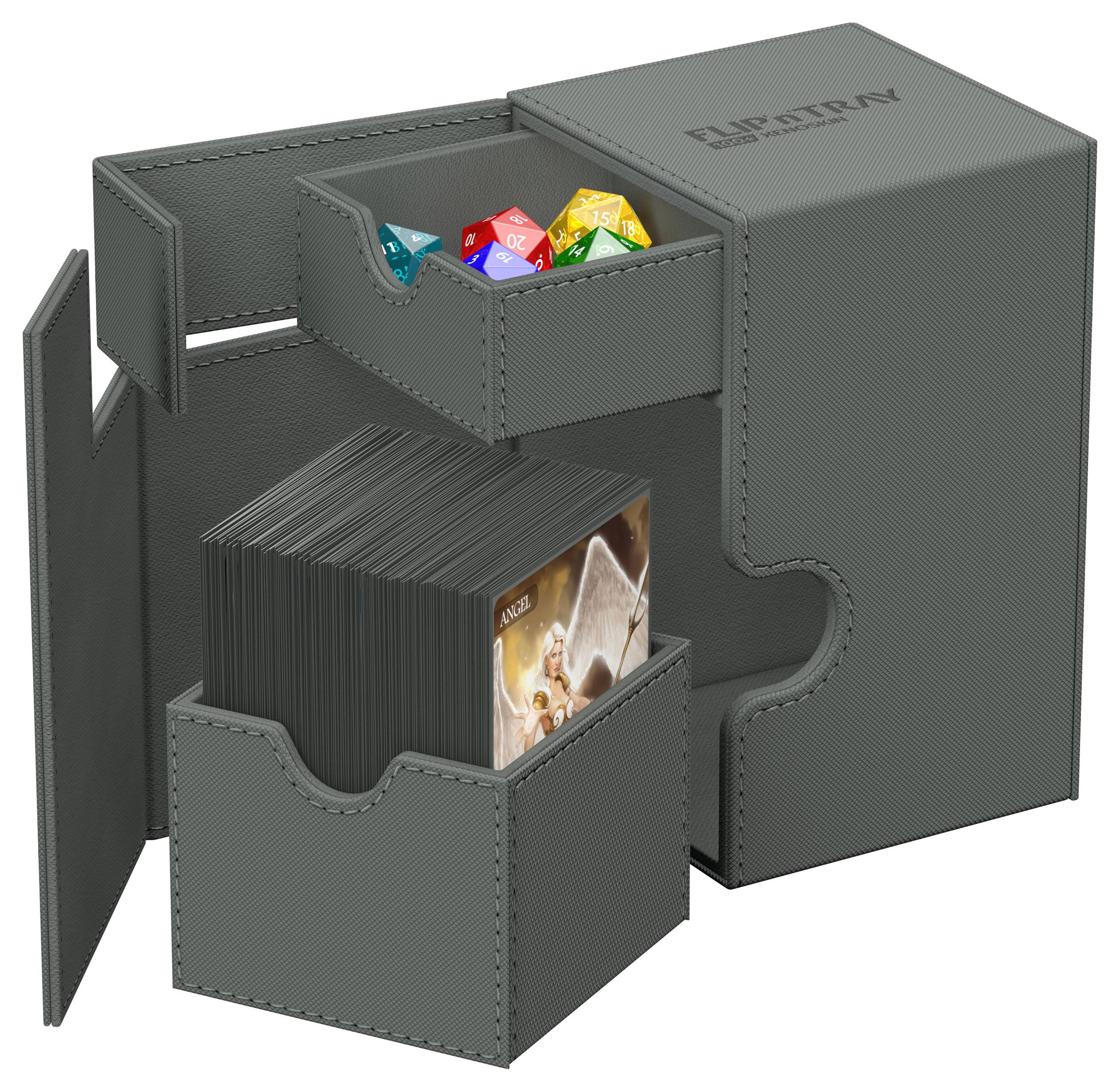 Ultimate Guard - Flip`n`Tray 100+ XenoSkin Monocolor - Grey - Imagen 6