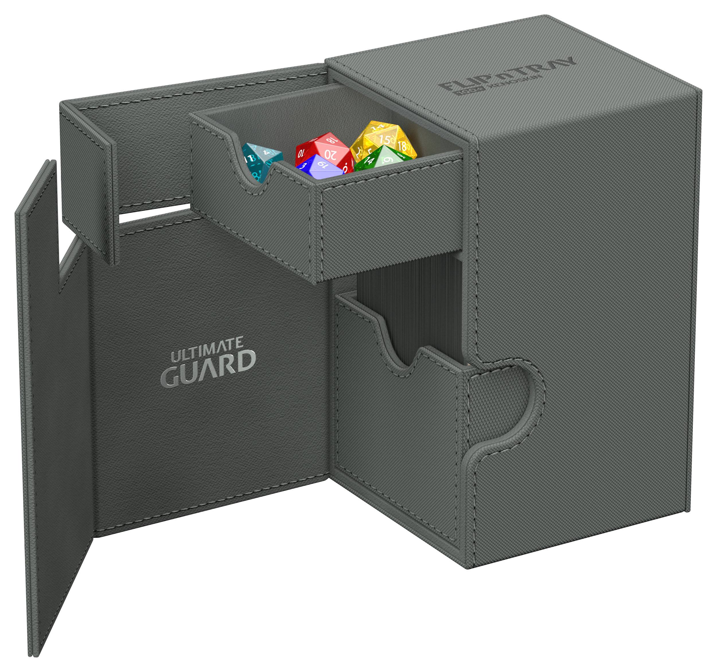 Ultimate Guard - Flip`n`Tray 100+ XenoSkin Monocolor - Grey - Imagen 5