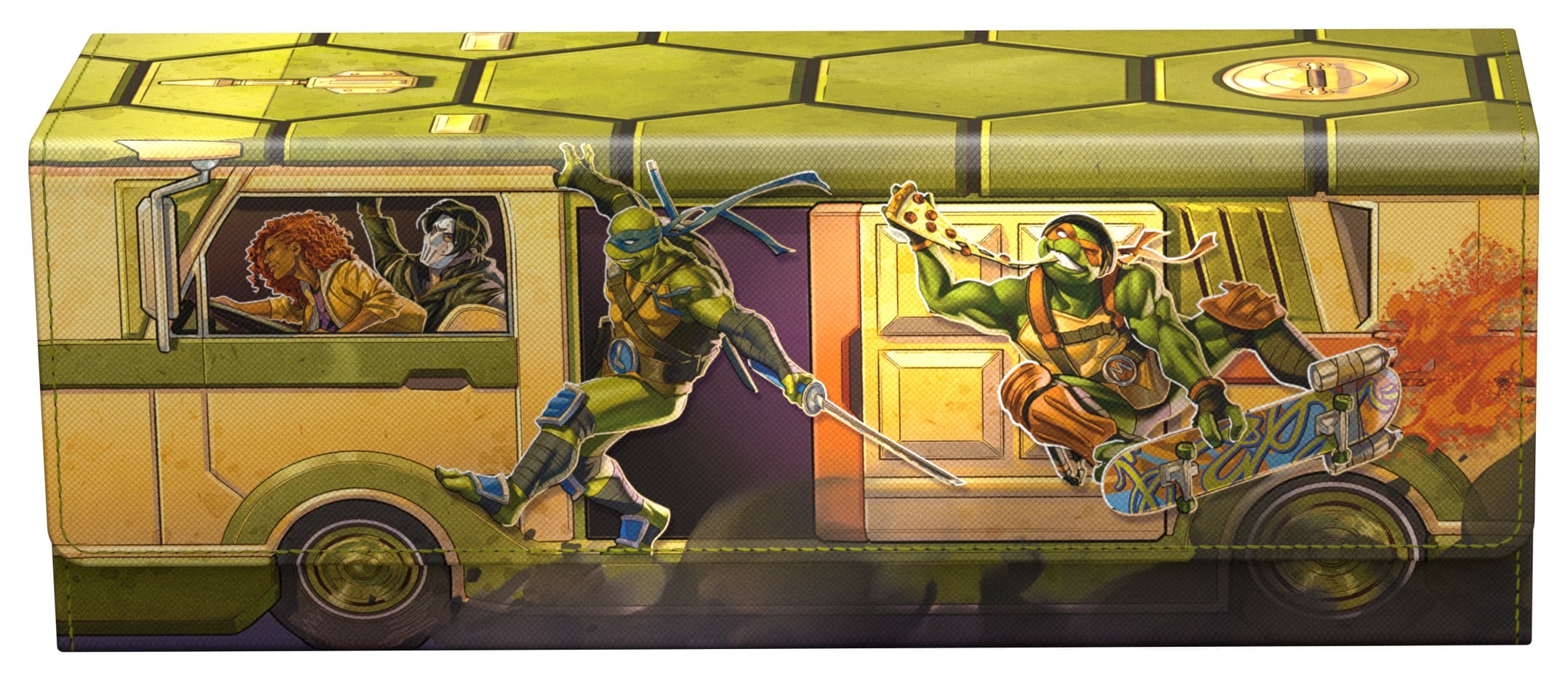 Ultimate Guard Arkhive 400+ Xenoskin Magic: The Gathering | Teenage Mutant Ninja Turtles - Turtles Van - Imagen 3