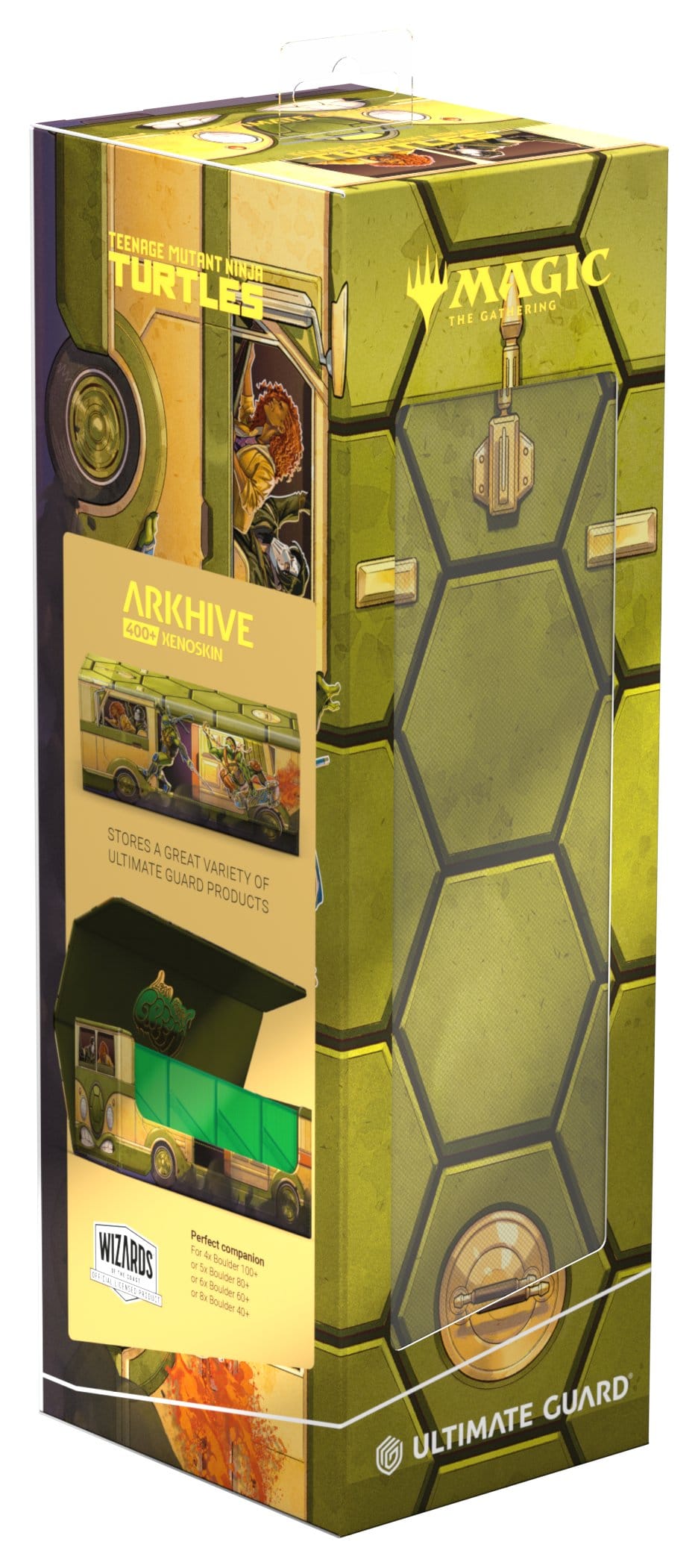 Ultimate Guard Arkhive 400+ Xenoskin Magic: The Gathering | Teenage Mutant Ninja Turtles - Turtles Van - Imagen 12