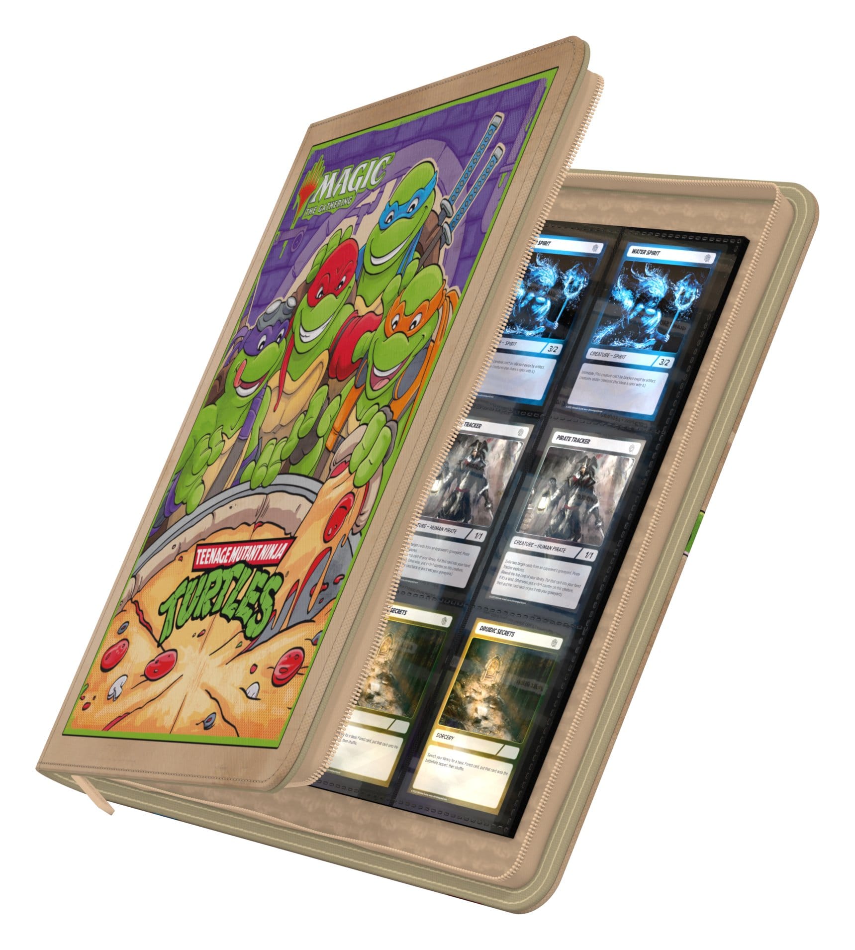 Ultimate Guard Zipfolio 480 Xenoskin Magic: The Gathering | Teenage Mutant Ninja Turtles - Pizza Box - Imagen 2
