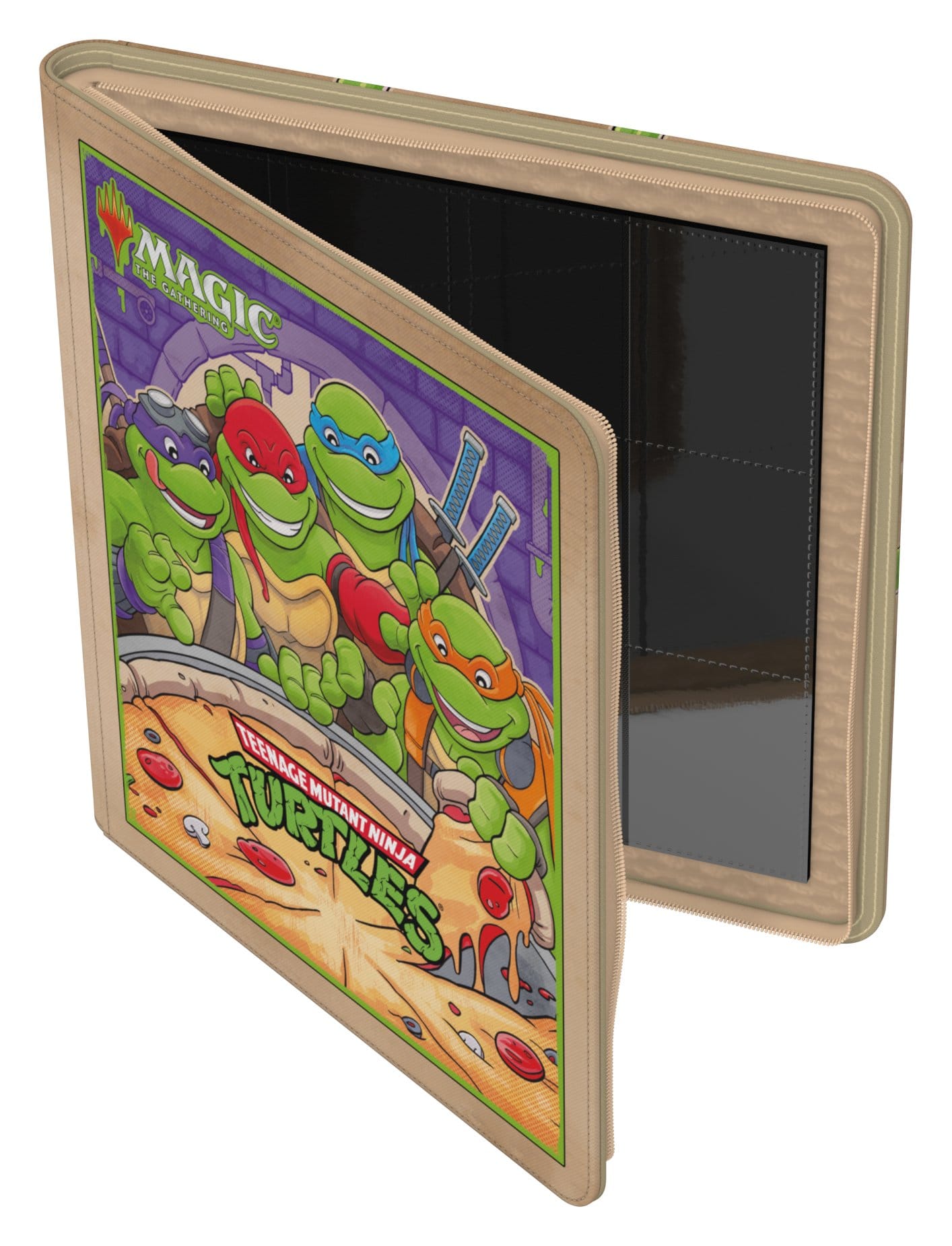 Ultimate Guard Zipfolio 480 Xenoskin Magic: The Gathering | Teenage Mutant Ninja Turtles - Pizza Box - Imagen 6