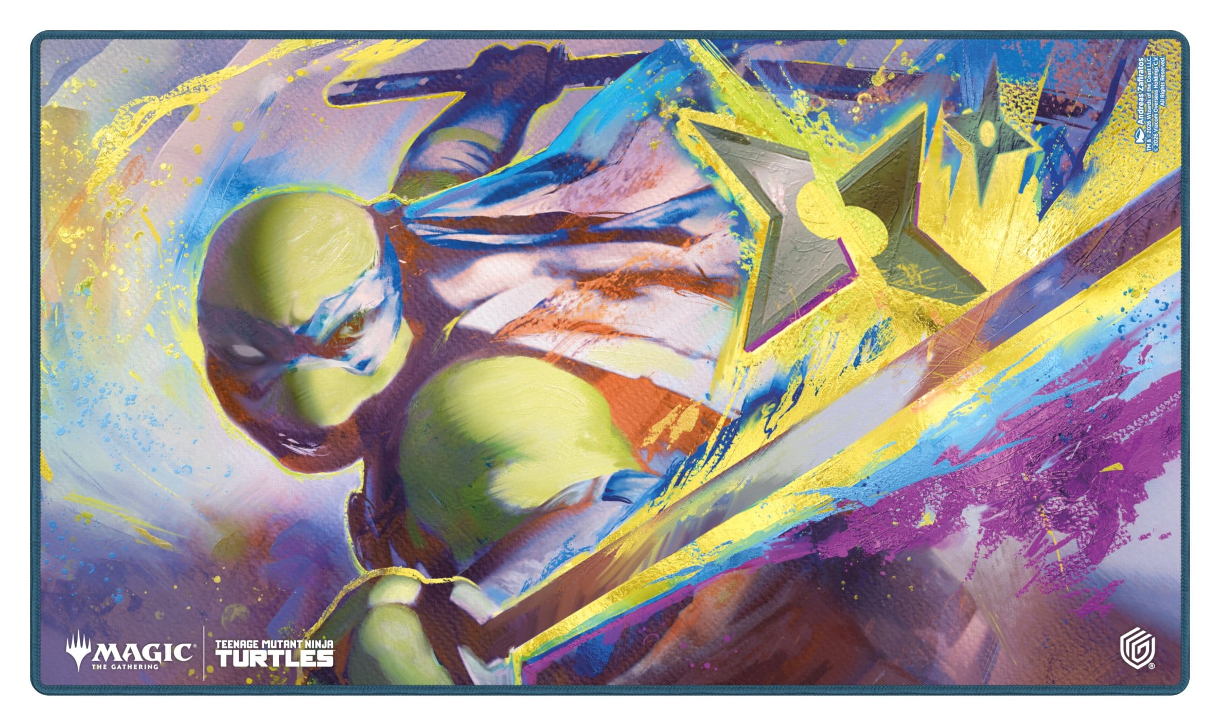 Ultimate Guard Play-Mat Magic: The Gathering | Teenage Mutant Ninja Turtles - Leonardo's Technique - Imagen 6