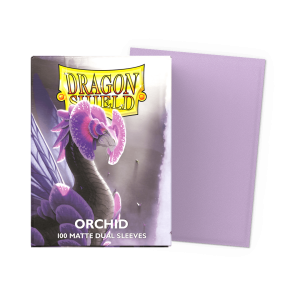 Dragon Shield - Standard Size Dual Matte Sleeves (100 Sleeves) - Orchid