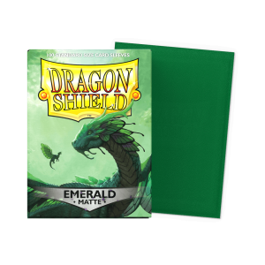 Dragon Shield - Standard Sleeves Matte (100 Sleeves) - Emerald