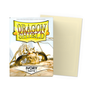 Dragon Shield - Standard Sleeves Matte (100 Sleeves) - Ivory