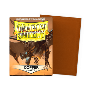 Dragon Shield - Standard Sleeves Matte (100 Sleeves) - Copper