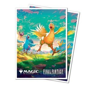 Ultra Pro - Final Fantasy 105ct APEX Deck Protector Sleeves for MtG - Chocobo