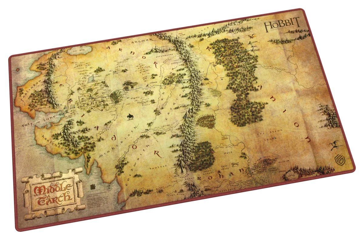 Tapete Ultimate Guard The Hobbit - Mapa de la Tierra Media