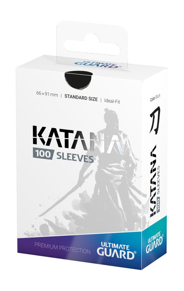 Ultimate Guard Katana Sleeves Tamaño Estándar Negro (100) - Imagen 4