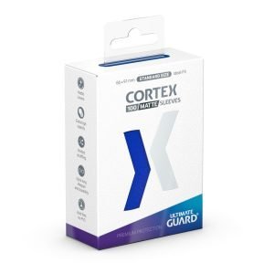 Ultimate Guard Cortex Sleeves Tamaño Estándar Azul Mate (100)