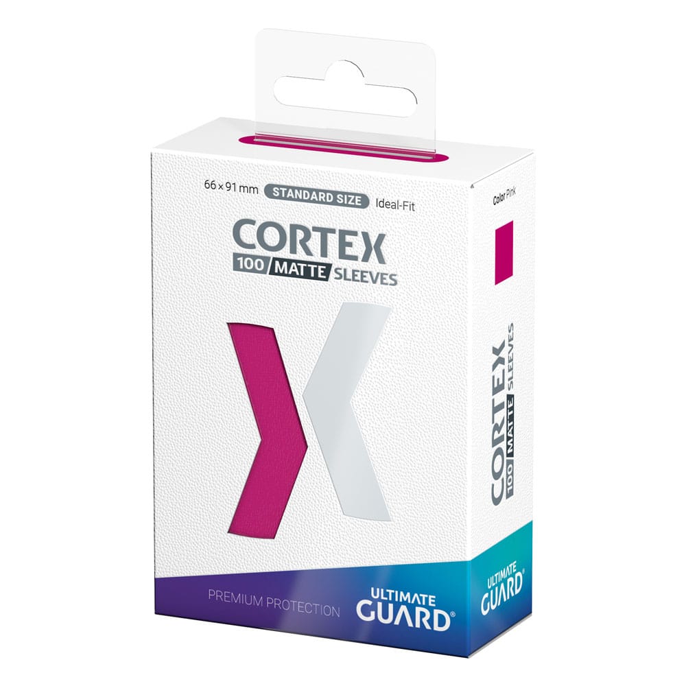 Ultimate Guard Cortex Sleeves Tamaño Estándar Matte Pink (100) - Imagen 3