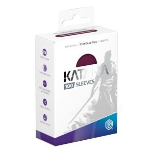 Ultimate Guard Katana Sleeves Tamaño Estándar Radiant Plum (100)